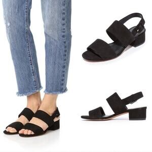 Vince Women's Taye City Sandals Black 5.5